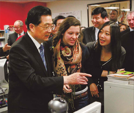 Hu maps road ahead for ties