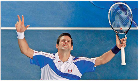 Djokovic stuns Federer