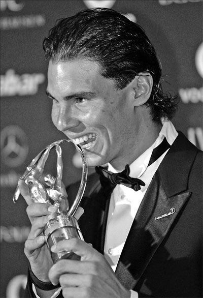 Viva Espana at Laureus awards
