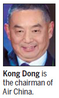 Sky is the limit for a strong Air China, says its chairman