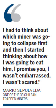 Chile miners 'considered cannibalism'
