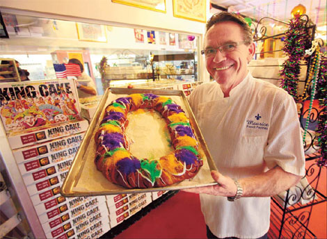 Fit for a king cake