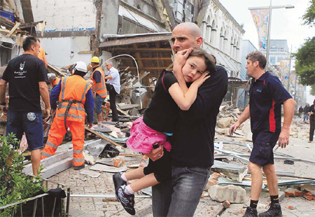 At least 65 killed as quake hits New Zealand on 'darkest day'