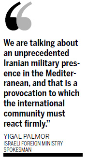 Iranian warships transit Suez for Mediterranean