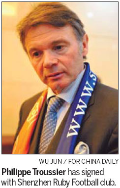 Troussier gets a 'Ruby' of a job in China