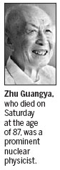 Nuclear pioneer was a national hero