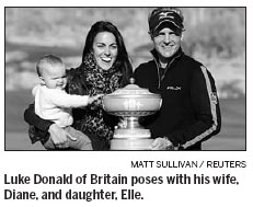 Donald relishes victory