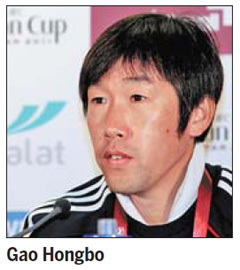 Young coach impresses ... on the pitch