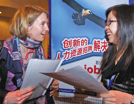 Many expats lack thenecessary experience
