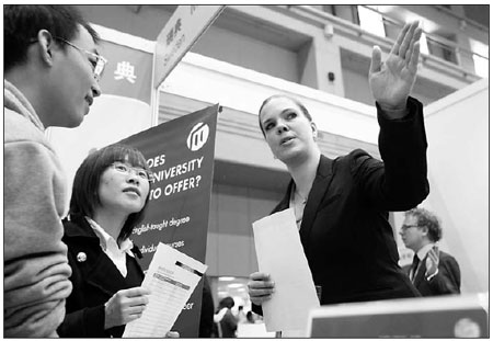 Expat student numbers rise