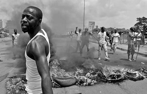 Soldiers kill six women protesting in Cote d'Ivoire