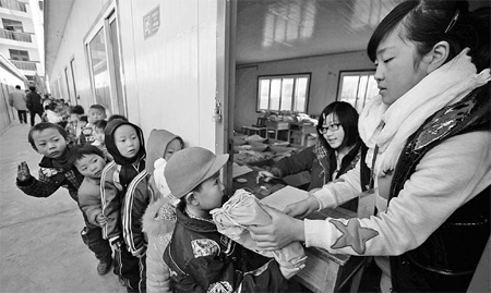 Rebuilding of disaster-hit areas resumes