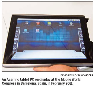 Acer to tap rural PC market, aims for second place