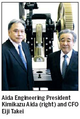 Aida Engineering grows on the back of China car boom