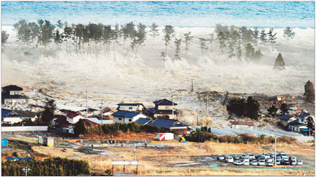 Widespread tsunami warning issued