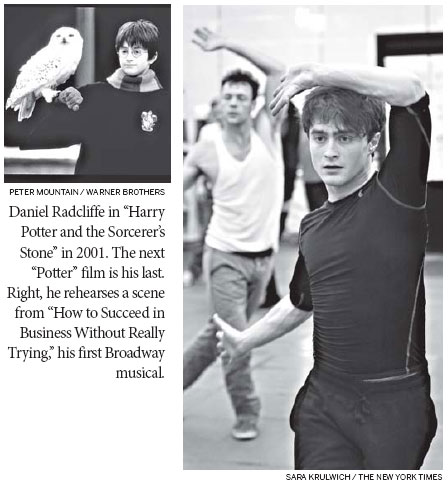 For 'Potter' star,time to transform