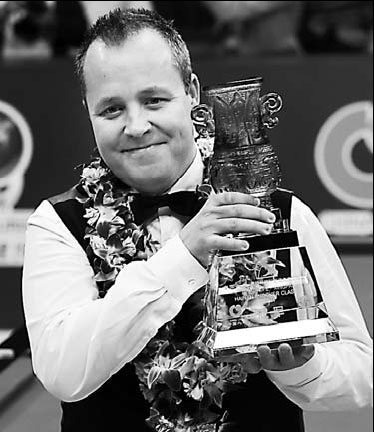 john higgins referee. World No 1 John Higgins holds