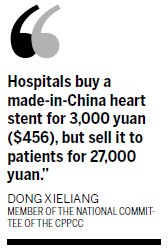Doctors' profit-making schemes criticized