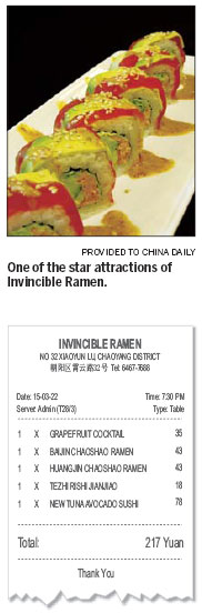Oodles of noodles that can't be beat