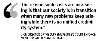 Court tries to rope in runaway debtors
