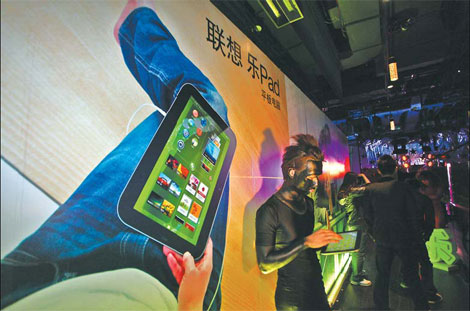 Lenovo plans to take a bite of Apple's profit with tablet PCs