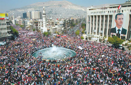 Syrian president accepts his govt's resignation