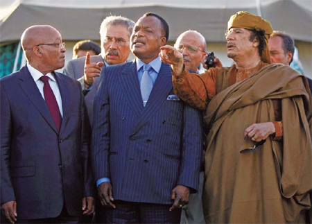 Gadhafi, rebels split on peace plan