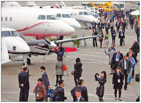 Aircraft manufacturers eye Chinese opportunities