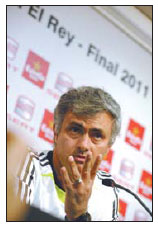 I'm Real Madrid coach, not Di Stefano, Mourinho blasts