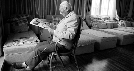 Elderly fear for their futures