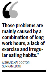 Overwork threatens health of office workers