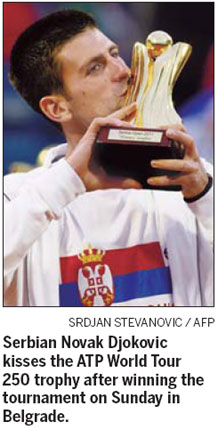 Undefeated Djokovic goes to 27-0 with Belgrade title