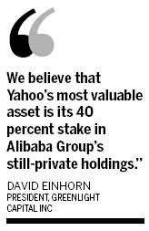 Yahoo share price jumps after hedge fund buys stake