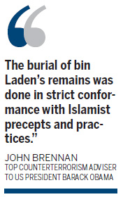 Bin Laden's body 'eased' into sea in surprise burial