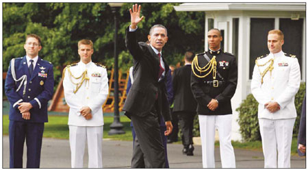 Triumphant Obama visits NYC's Ground Zero