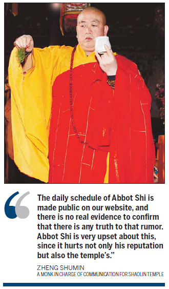 Abbot says he may sue online promulgators of harmful rumor