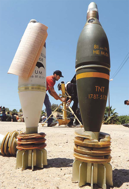 Fighting rages in Libya port city