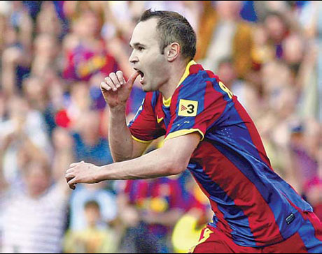 One point to go for title-chasing Barca