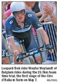 Belgian rider dies in crash