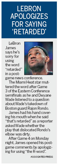 James, Wade lead Heat past Celtics 98-90 in OT