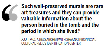 Five Tang Dynasty murals complete the long journey home