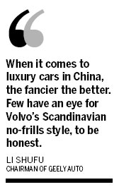 Geely's Volvo gaining traction