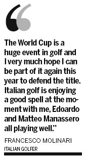 Mission Hills World Cup in spotlight