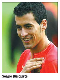 Barca midfielder Busquets cleared for final