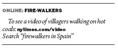 Walking through fire creates heartfelt bonds