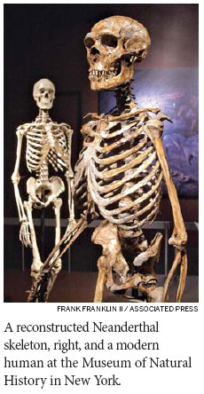 A rare mix: Neanderthal and human