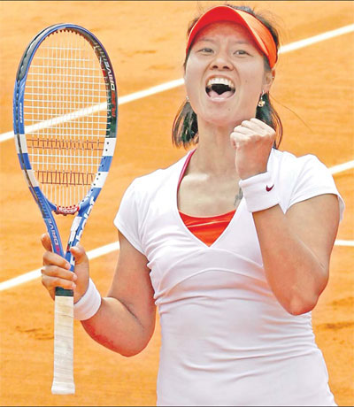 History-maker Li in first French Open quarters