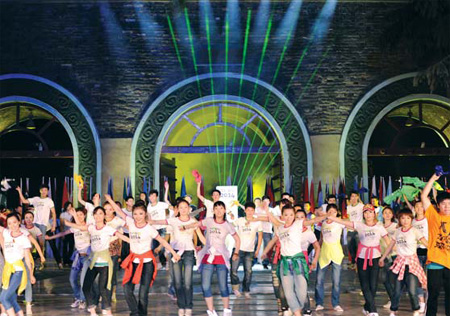 Young Olympians display true Olympic spirit
