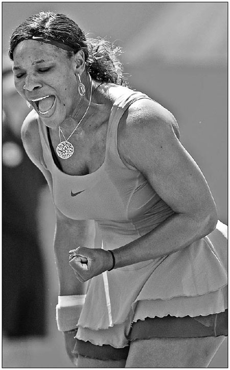 Serena picks up momentum in comeback win