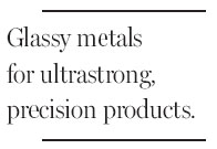 Heavy metal, moldable as plastic